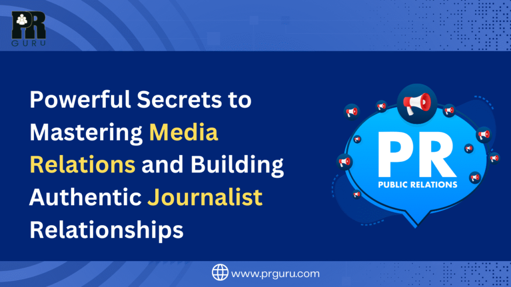 Media Relations , Journalists